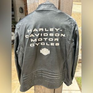 Harley Davidson leather biker jacket